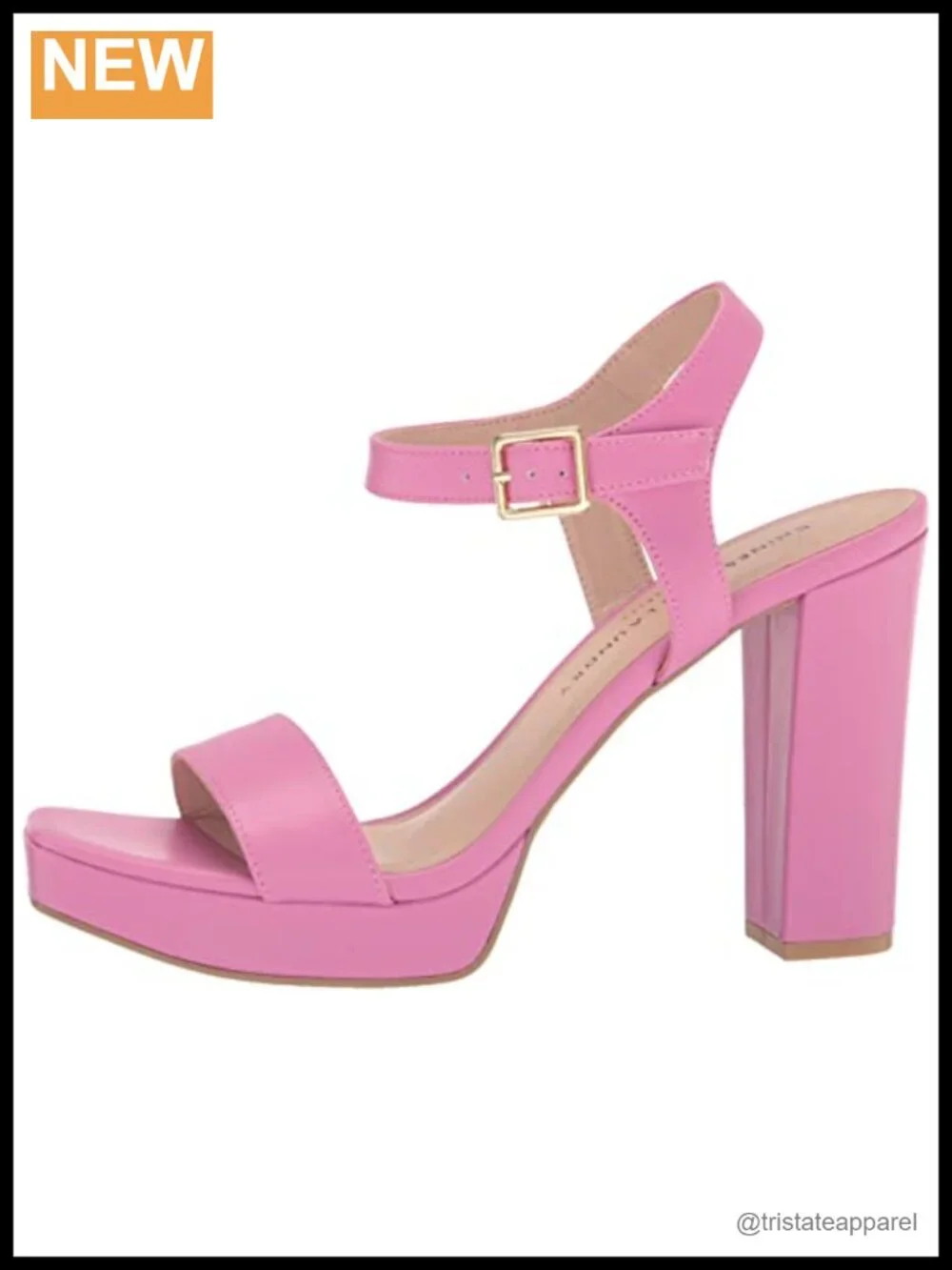 Women's Platform Heel Ankle Strap Sandals